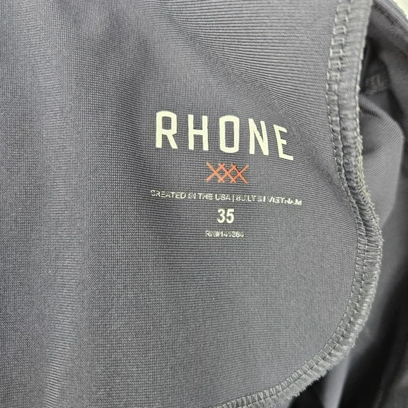 Rhone Commuter Pants Mens 35 Blue Stretch Chino Golf Trousers Preppy Performance - Picture 7 of 15